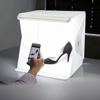 Mini LED Foldable Photo Studio Box lightbox Cube Tent Lights (1)