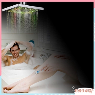 Modern Led Color-Changing Water Luminous Square Rain Bathroom Shower Nozzle New Specializing In Quality Home (2)