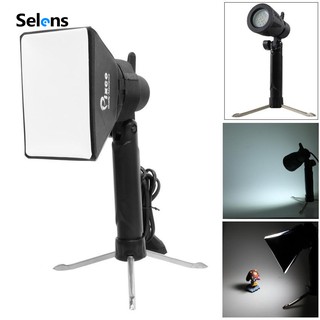 Selens Portable Mini Photo Photography Lighting Studio LED Light Kit Stand + Softbox Hnnu