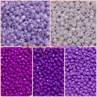 2mm/3mm/4mm Beads Shades of Violet Dzeny Shoppe Dzeny Shoppe