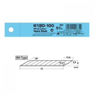 Ready Stock/♝♝NT Cutter BD-100 type Spare Blade
