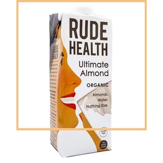 【Available】Rude Health Organic Almond Milk - Ultimate