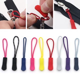 HW 10pcs Bag Accessories Zipper Puller Travel Bag Suitcase Replacement Clip Buckle Rope Tag Fixer