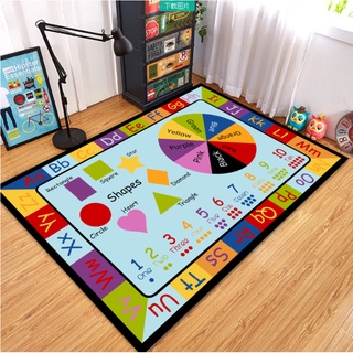 Baby Early Education Letter Carpet Living Room Anti-drop Mat Puzzle Number Shape Game Crawling Mat (1)