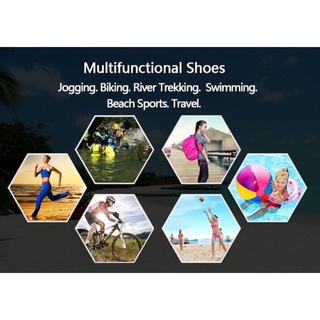 【Available】 【HHS】 Cycling Shoes Summer Unisex Rubber Amphibian Aqua Women Beach Men Shoes (2)