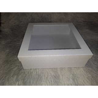 8x8x3 - HARD BOX / SQUARE WINDOW BOX / SQUARE REGULAR BOX