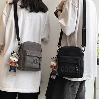 ゎ≢Canvas small bag 2021 New Fashion casual women bag shoulder crossbody bag women wild ins Japanese
