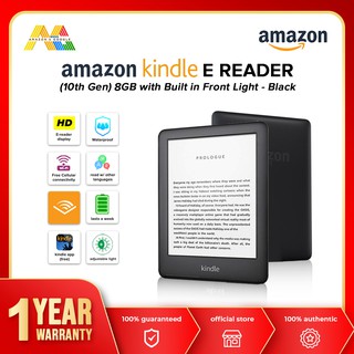 Amazon Kindle E Reader 10th Gen 8GB with Built in Front Light