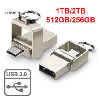 NC-Swivel 1/2TB 256/512G Micro USB 3.0 Flash Drive Memory Thumb Stick OTG U Disk