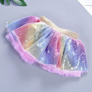 Girls Kids Tutu Party Dance Ballet Baby Bling Costume Skirt+Ears Headband Set (6)