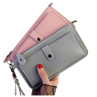 Korean Zipper Wallet Money Card Holder Leather Wallet Women Wallet