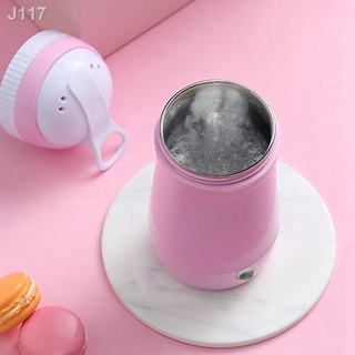 electric kettle◎☃♦♘Mini Electric Kettle Portable Cooker Cup Travel Thermos Multifunction Foldable In