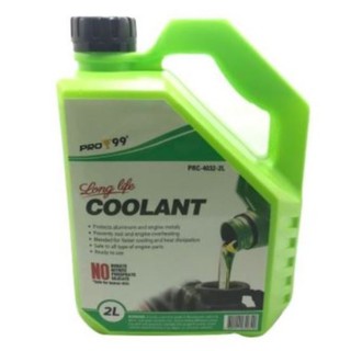 fast delivery PRO 99 Coolant 2 Liters GREEN Ready to Use