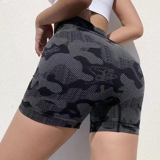 Women shorts۞◙❐Women HighWaist sports shorts tight Peach hip-boosting Quick dry breathable fitness t