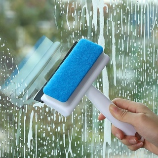 ATTA 2 in 1 Glass Wiper With Cleaning Sponge Squeegee Double-Sided Scraper Bathroom Wall Cleaner (1)