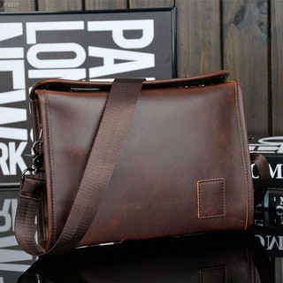 KAKA new products❀Men Leather Messenger Briefcase Laptop Shoulder Crossbody Bag Business Handbag CO (7)
