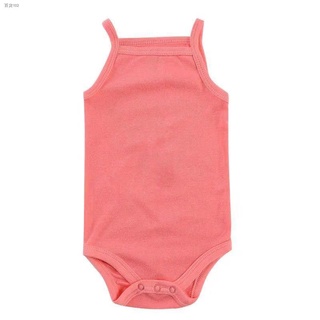 Best-selling☂✿✌Baby Corp Girls Boys Sleeveless Plain Onesies Newborn Clothes (3)