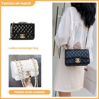 Sling Bags for Women Korean Fashion Handbag Chain Bag Shoulder Crossbody Bag Soft Leather