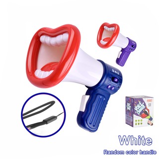 Funny Voice Toy Voice Changer Funny Handheld Megaphone Multi-Channel Music Voice Changer Horn Toy Bo