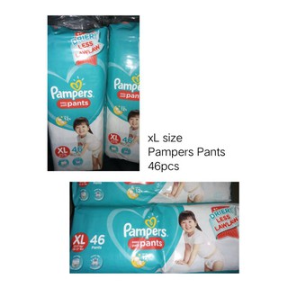 PAMPERS dry pants XL 46pcs BEST FOR BABY