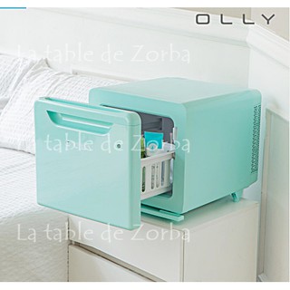 [Korea] Olly low noise small refrigerator for Home Interior great for cosmetic refrigerator camping (6)