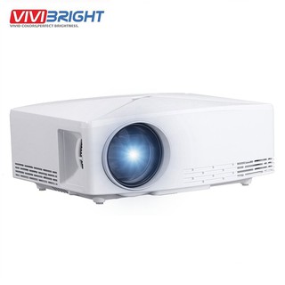 VIVIBRIGHT C80 EU HD MINI Projector 2800 lumens 1280x720P Video Proyector LED Portable HD Beamer for