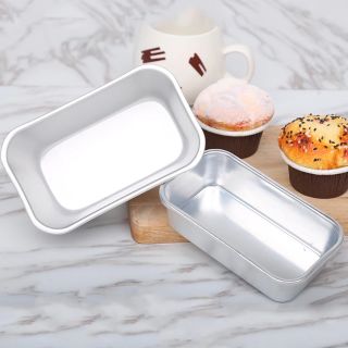 Natural aluminum commercial loaf pan