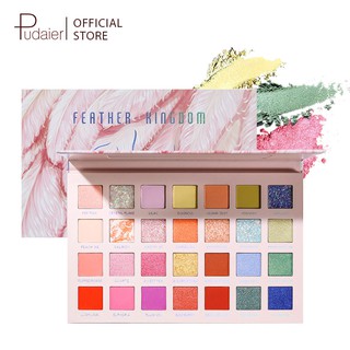 Pudaier 28 Color Eyeshadow Palette Matte Pearly Mashed Chameleon