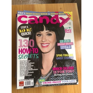 KATY PERRY LUCY HALE CANDY MAGAZINE BACK ISSUE (2010-2012 cover)