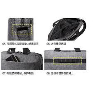 Men Bags∏❦✿HP HUAWEI fashion business modern minimalist computer bag briefcase 16inch Laptop bag Si
