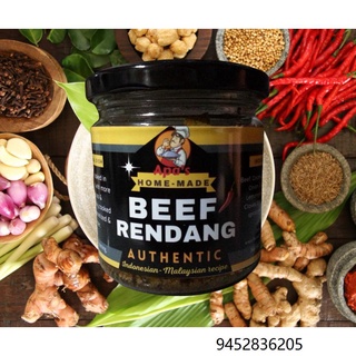 Beef Rendang 200g bottle, Ready to Eat, Pure Beef