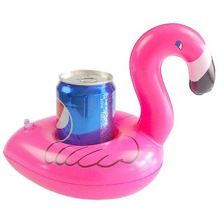 Flamingo Drink Holder Mini Inflatable Pool Floater
