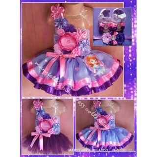 3in1 looks PURPLE/NEON PINK SOFIA THE FIRST