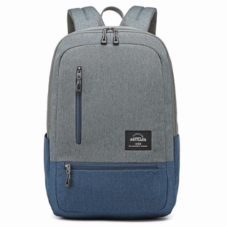 Navy Club Grey Backpack Laptop Unisex Casual kmeG