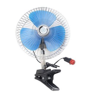✳12V 6 Inch Mini Car Air Cooling Fan Clip Cigarette Lighter✴