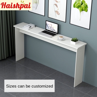 Rectangular Narrow Table by the Wall Family Bedroom Small Family Ultra Narrow Table Computer Table Slender Simple Long Table