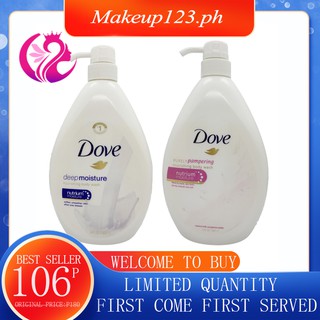 Dove Body Wash DEEP MOISTURE OR PURELY PAMPERING 1000ml