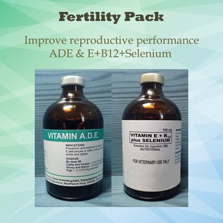 Vitamin ADE + B12 + Selenium 2-in-1 Fertility Pack