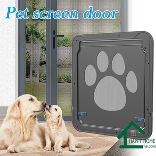 Pet Screen Door Magnetic Self-Closing Sturdy Sliding Doggy Screen Door for Dog Cat
