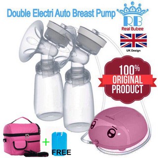 [READYSTOK]REAL BUBEE double auto breastpump pam susu breast pump electric sSHa
