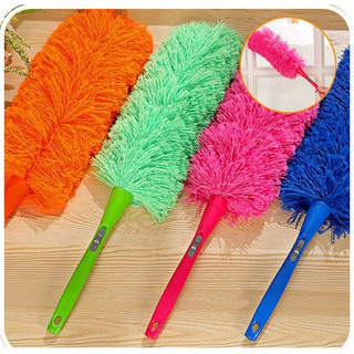 Magic Soft Microfiber Cleaning Duster Dust Cleaner Handle Feather Static Anti
