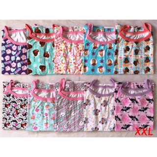 Assorted Disney Characters Kids Cotton Sando Pambahay for Girls (5)