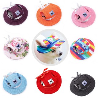 MOLAMGO Pet Accessories Sun Hat Hair Accessories Outing Baseball Cap Pet Hat
