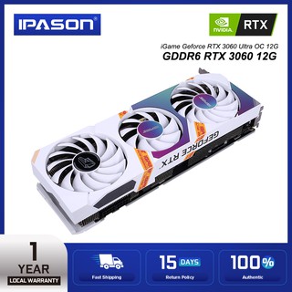 Colorful iGame GeForce RTX 3060 Ultra W OC 12G GDDR6 / iGame Geforce GDDR6 RTX 3060 NB DUO 12G L-V (1)