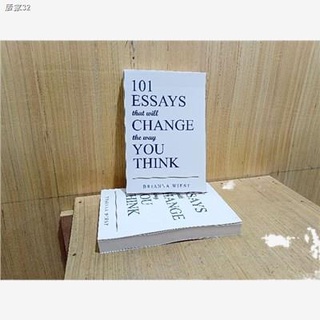 ❏101 essays that will change the way you think