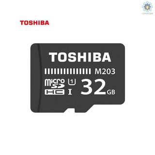 ❀ yeNEW TOSHIBA Micro SD Card 32G TF Card U1 C10 M203 100MB/s Shockproof High Speed for Phone/Go-pro