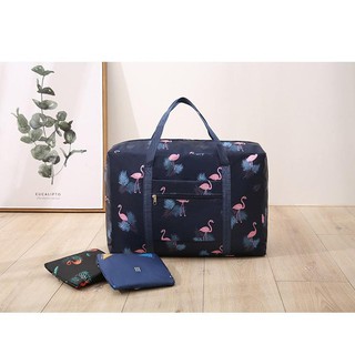 Foldable Hand Carry Bag Foldable Polyester Travel Bag Motif 40