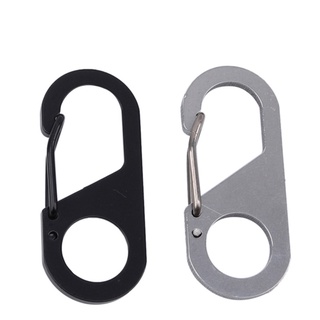Tactical Backpack Keychain Outdoor Climbing Carabiner Spring Clasp Keyring