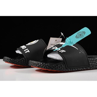Original Nike Benassi JDI Slide Triple Black 343880-001 Men's Running Sports Shoes (2)