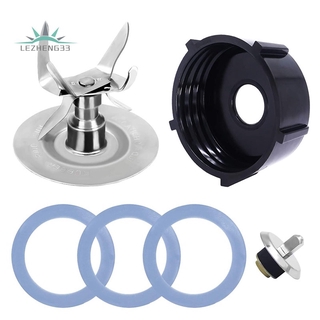 ~Replacement Parts with Oster Blender Ice Blades ,Bottom Cap Rubber Sealing O-Ring Gaskets Coupling Stud Slinger Pin Kit